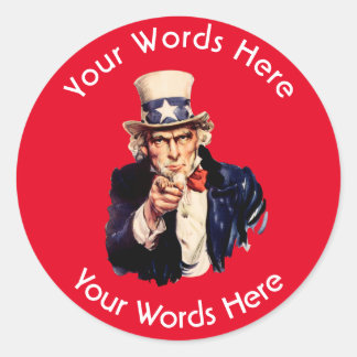 アンクルサムカスタム ラウンドシール