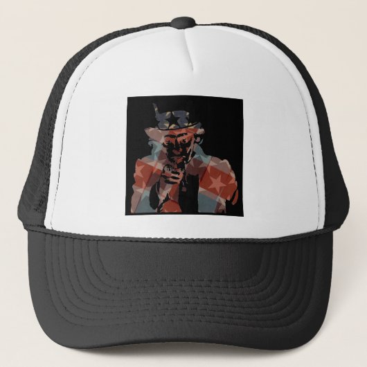 アンクルサムトラック帽 キャップ (正面)