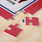 アンクルサムヴィンテージアカッコいいート歴史写真旅行 ジグソーパズル (側面)