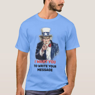 アンクルサム採用 Tシャツ