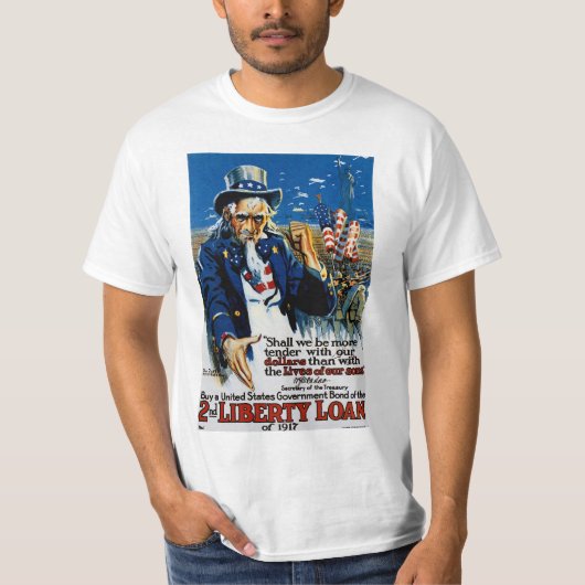 アンクルサム第2リバティーローン Tシャツ (正面)