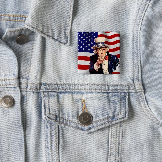 アンクルサム1 缶バッジ (インサイチュ)