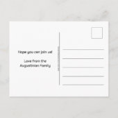 アンクルサム4th OF 7月BBQバーベキュー招待状 ポストカード (裏面)