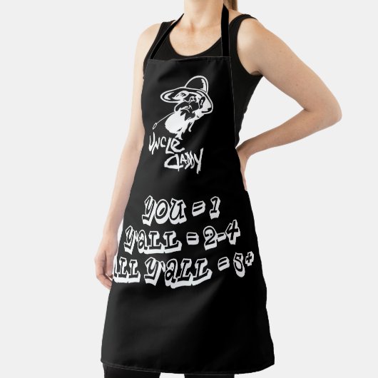 アンクルダディーグリルエプロン絵画料理 エプロン (インサイチュ)