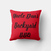 アンクルダンズバックヤードBBQピロー クッション (裏面)