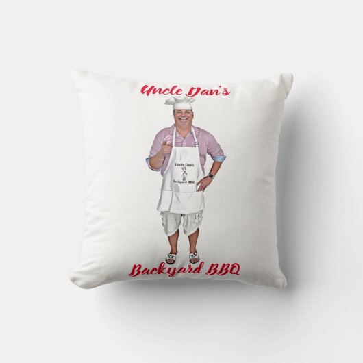 アンクルダンズバックヤードBBQピロー クッション (正面)