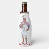 アンクルダンズバックヤードBBQ クール ボトルクーラー (ボトル正面)