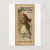 アンクルトムのキャビン「エリザ」レトロ劇場 ポストカード (正面)