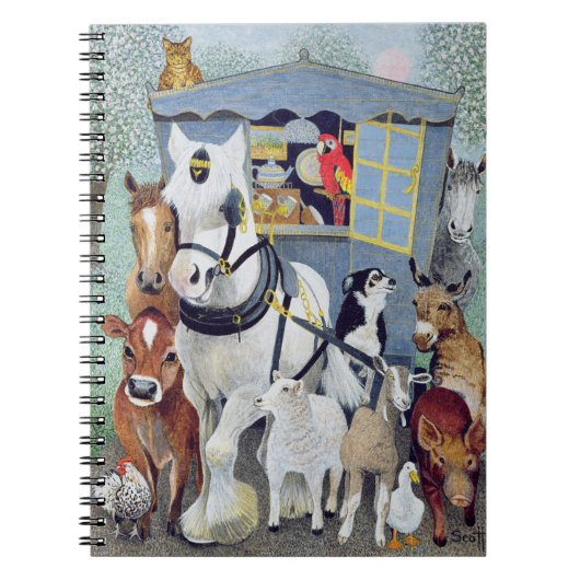 アンクルトムCobbleyおよびすべて ノートブック (正面)