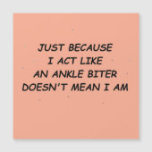 アンクルビター磁気カード (正面)