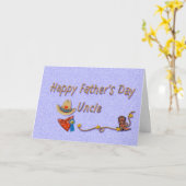 アンクルファーズデイウエスタンスタイルカード カード (黄色い花)