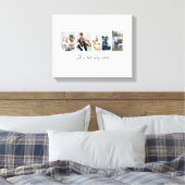 アンクルフォトコラージュ5写真コラージュ キャンバスプリント (インサイチュ (寝室))