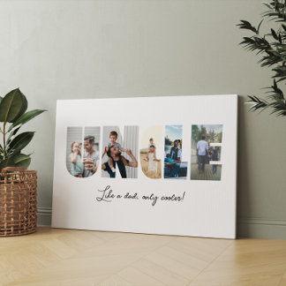 アンクルフォトコラージュ5写真コラージュ キャンバスプリント