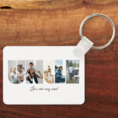 アンクルフォトコラージュ5写真コラージュ キーホルダー (正面)