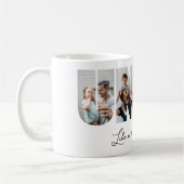 アンクルフォトコラージュ5写真コラージュ コーヒーマグカップ (左)