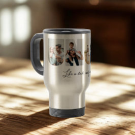 アンクルフォトコラージュ5写真コラージュ トラベルマグ