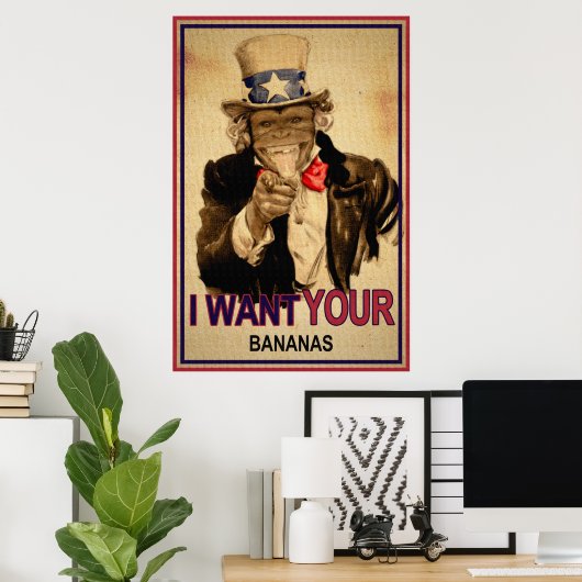 アンクルモンキー ポスター (ホームオフィス)