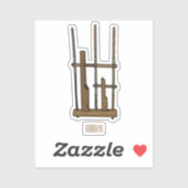 アンクルン漫画イラストレーション シール (シート)