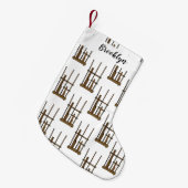 アンクルン漫画イラストレーション スモールクリスマスストッキング (正面 (吊り時))