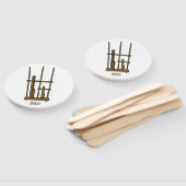 アンクルン漫画イラストレーション ハンドファン (組立なし)