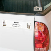 アンクルン漫画イラストレーション バンパーステッカー (トラック上)