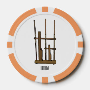 アンクルン漫画イラストレーション ポーカーチップ