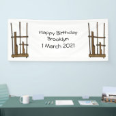 アンクルン漫画イラストレーション 横断幕 (トレードショー)