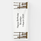 アンクルン漫画イラストレーション 横断幕 (縦)