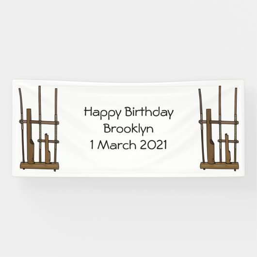 アンクルン漫画イラストレーション 横断幕 (横)