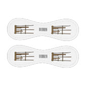 アンクルン漫画イラストレーション 野球ボール (パネル)