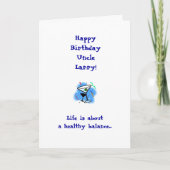 アンクル誕生日カード カード (正面)