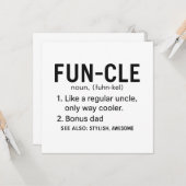 アンクル誕生日ファン カード (正面/裏面インサイチュ)