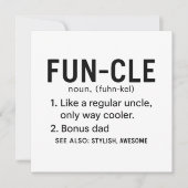 アンクル誕生日ファン カード (正面)