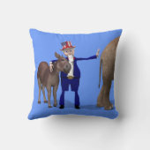 アンクル・サム・ラブズ・ロバ クッション (裏面)