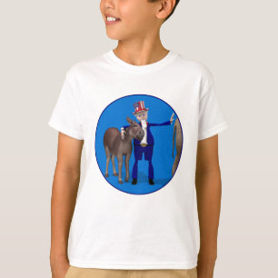 アンクル・サム・ラブズ・ロバ Tシャツ