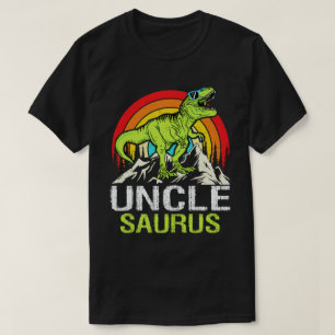 アンクレザウルス恐竜の叔父サウルスの父の日 Tシャツ