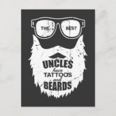 アンク最高のルズBeards Tattoos夫 ポストカード (正面)