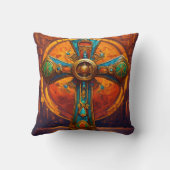 アンク枕：古代エジプトの心地よいを受け入れる クッション (裏面)