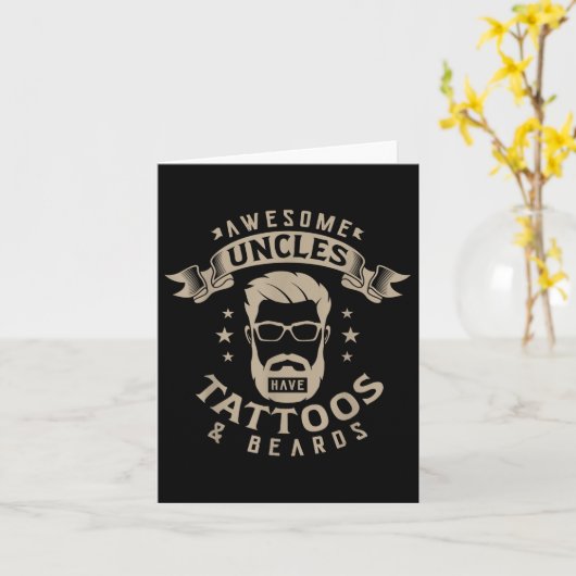 アンク素晴らしルはタトゥーとビーズタトゥーの愛を持っている カード (黄色い花)