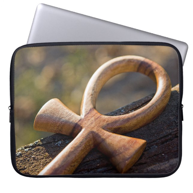 アンク記号 ラップトップスリーブ (正面)