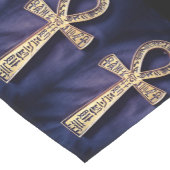 アンク語とエジプト文字 ショートテーブルランナー (コーナー)