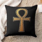 アンク鍵オブライフ装飾用クッション クッション (ブランケット)