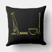 アンク鍵オブライフ装飾用クッション クッション (裏面)