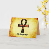 アンク カード (黄色い花)