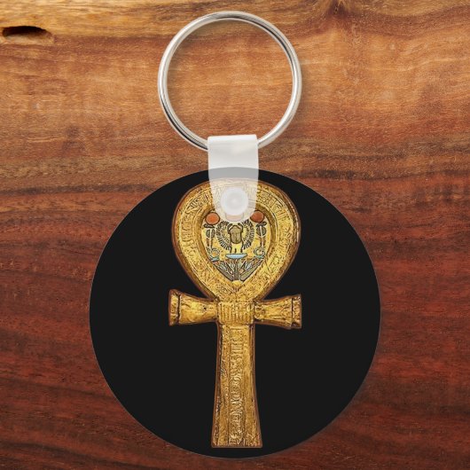 アンク…古代エジプトの人生の象徴 キーホルダー (正面)
