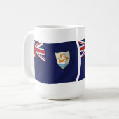 アングイラの国旗マグ コーヒーマグカップ (正面左)