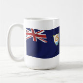 アングイラの国旗マグ コーヒーマグカップ (左)