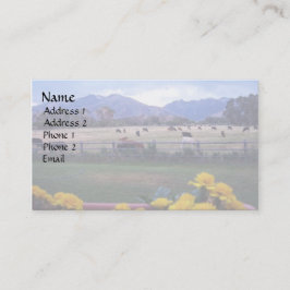 アングスオン牧草地 名刺