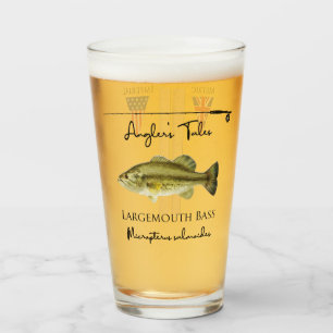アングラーのテイルズピントグラス – Largemouth Bass タンブラーグラス
