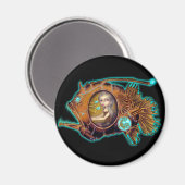 「アングラーフィッシュサブマリン」マグネット マグネット (正面/裏面)